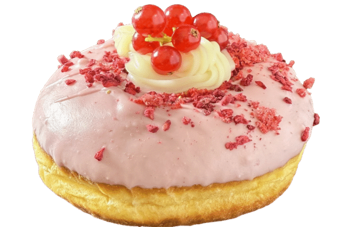 pączki mascarpone malina