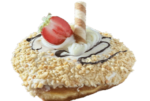 pączki pralina orzechowa