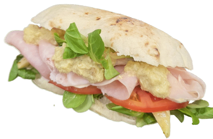 Panuozzo prosciutto cotto