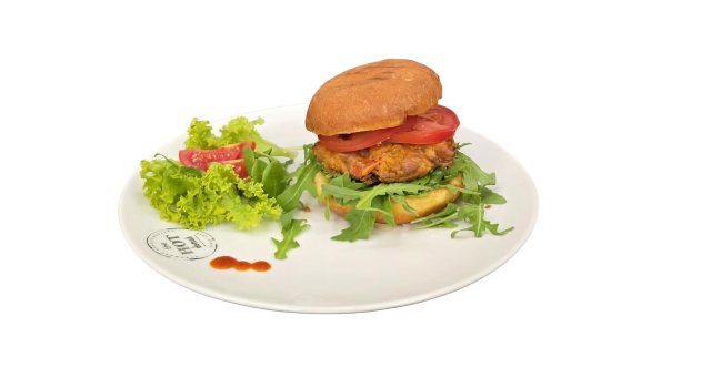 śniadanie pączek kurczak